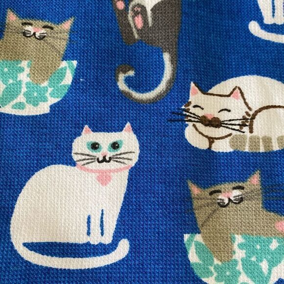Set of Two Everyday Living Dual Terry Kitchen Towels - Cats and Dogs. NWT - Picture 5 of 11